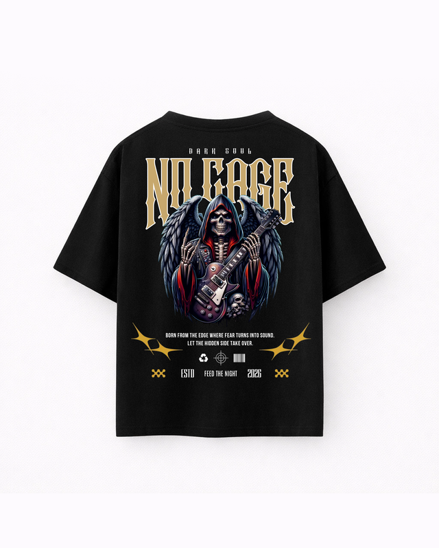 Oversize T-shirt – Rock Gothic Streetwear / 388