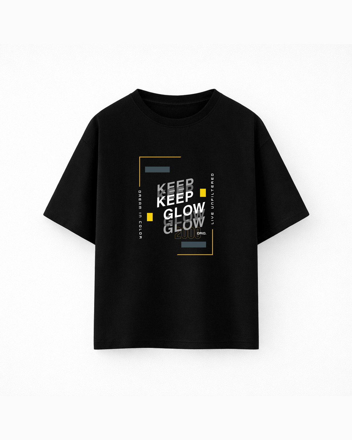 Oversize T-shirt – Modern Typography / 200
