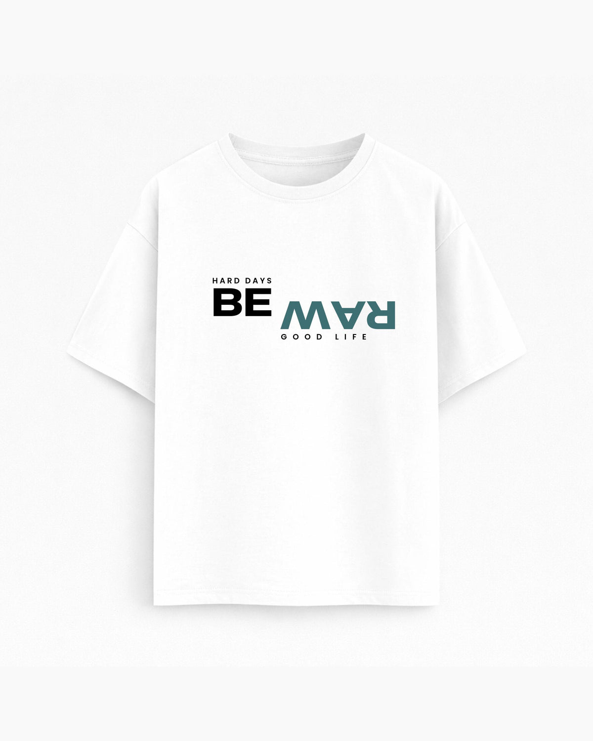 Oversize T-shirt – Bold typography / 494