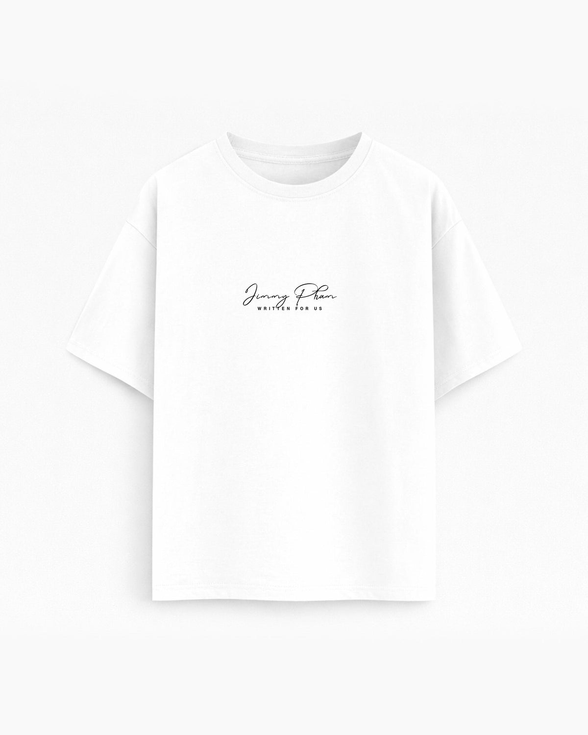 Oversize T-shirt – Minimal Signature / 722