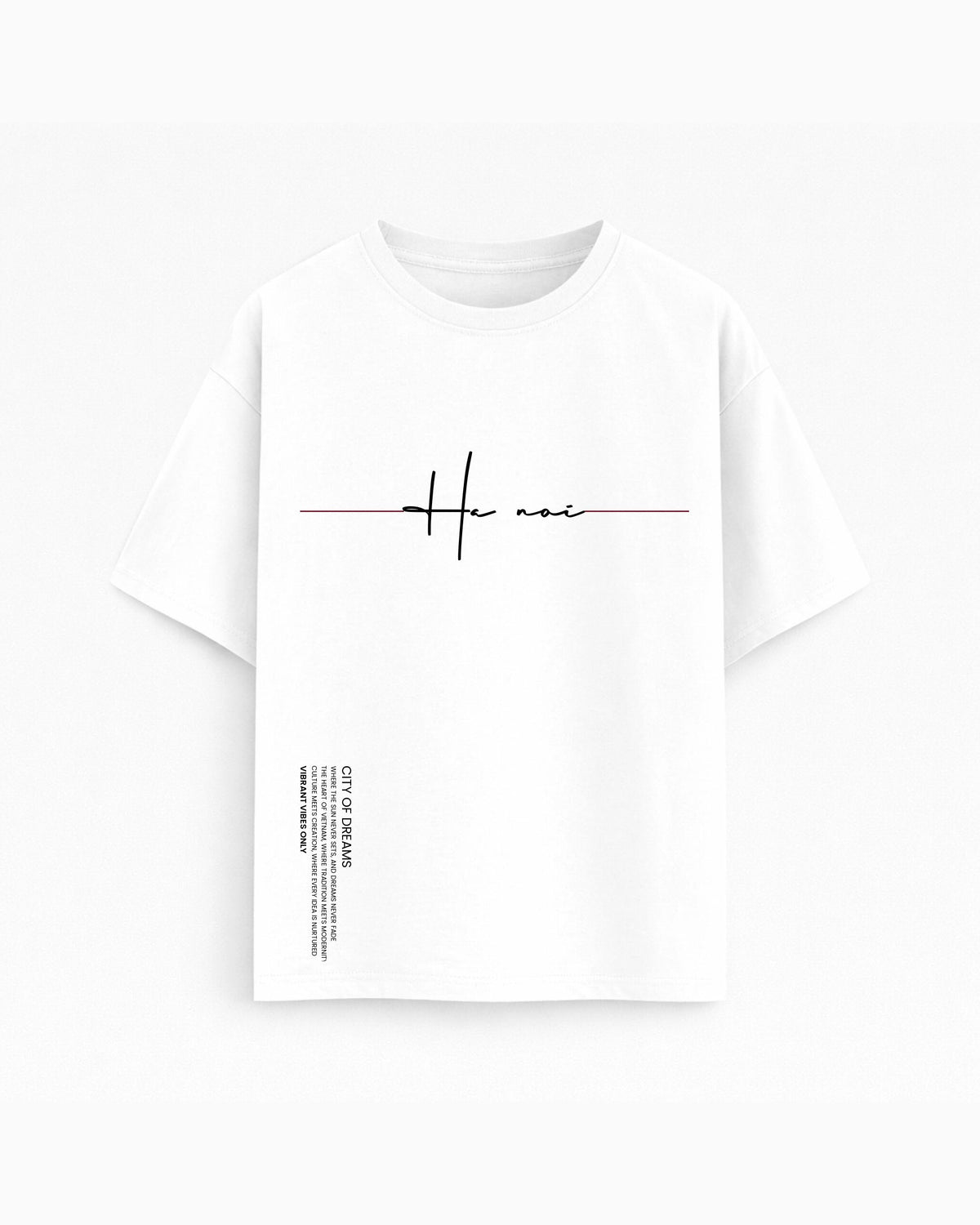 Oversize T-shirt – Typography / 248