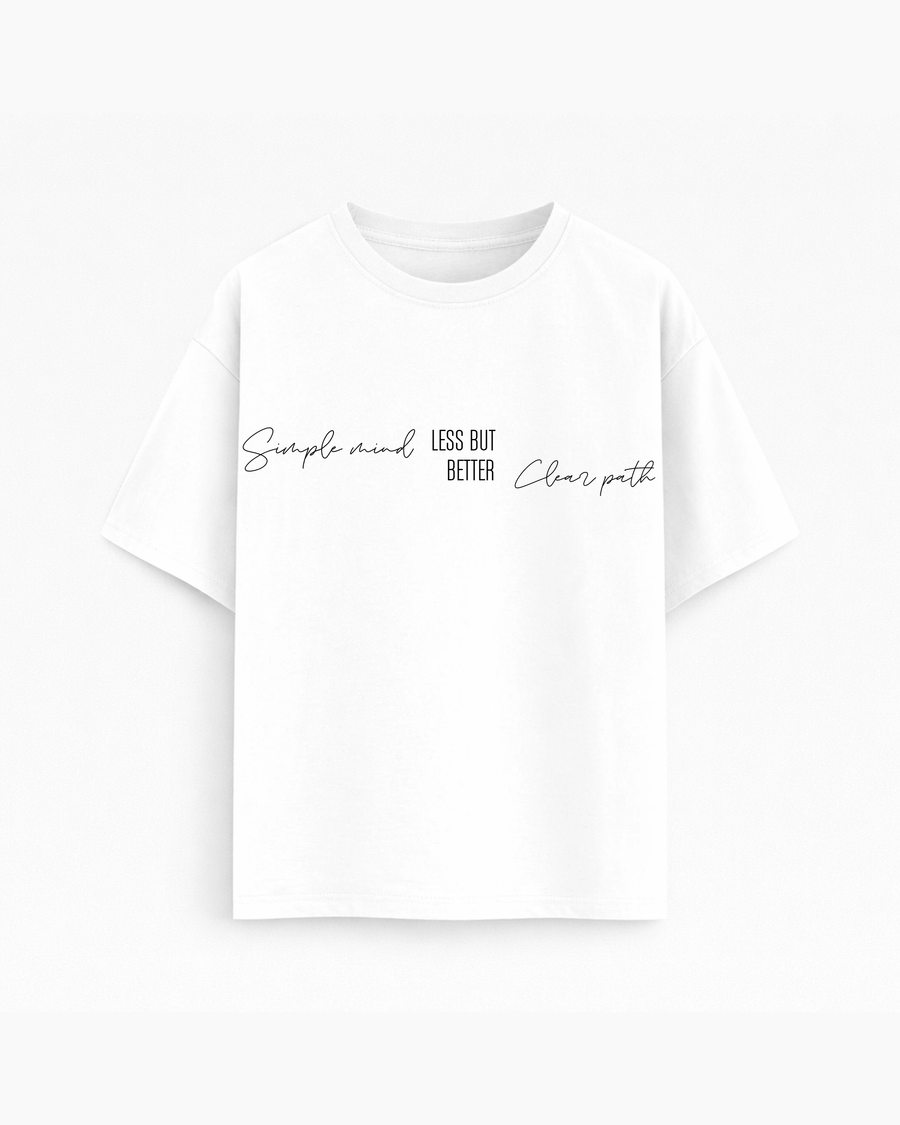 Regular Fit T-shirt – Soft Typography / 478