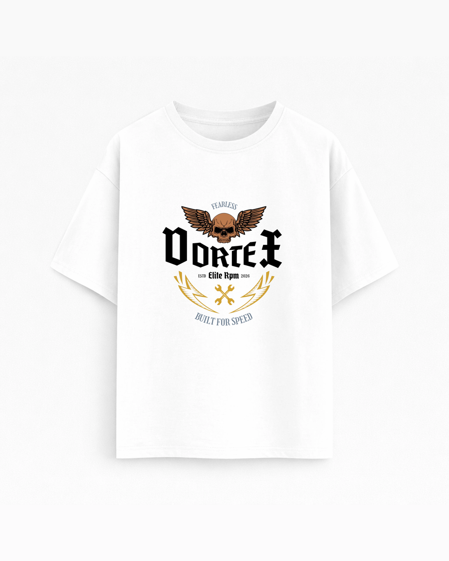Oversize T-shirt – Biker Gothic / 344