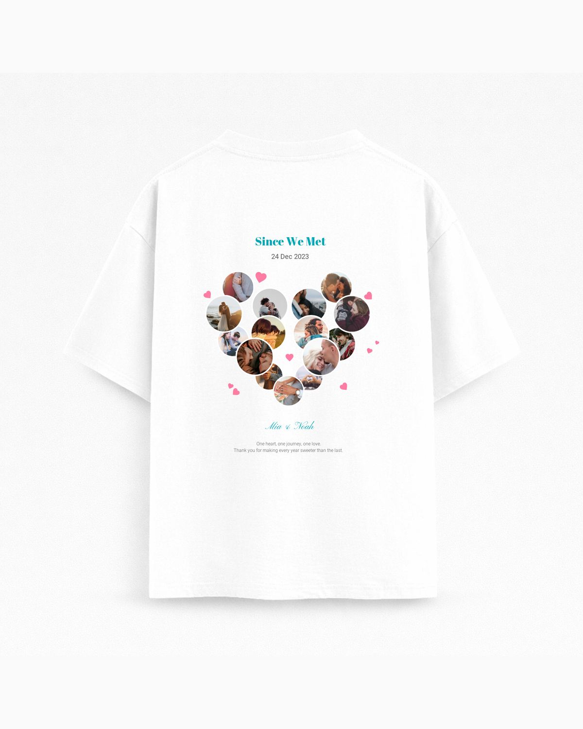 Oversize T-shirt – Love Story / Wedd 14