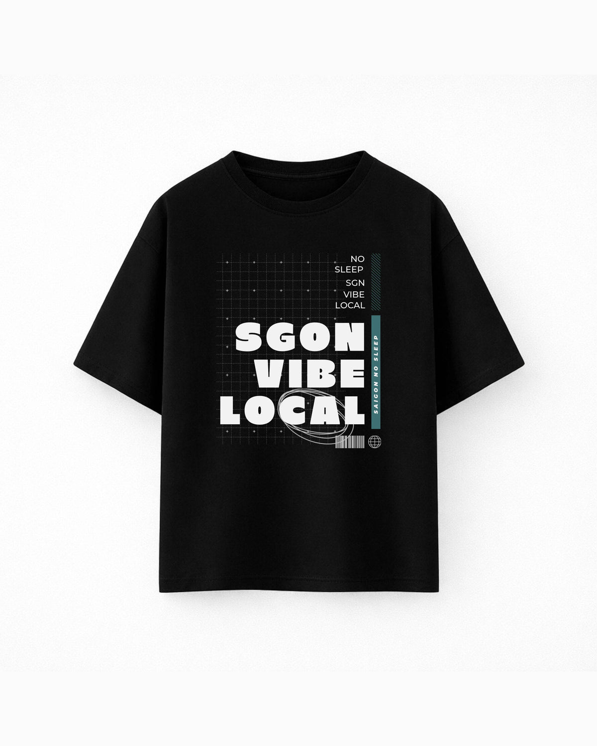 Oversize T-shirt – Bold Typography / 138