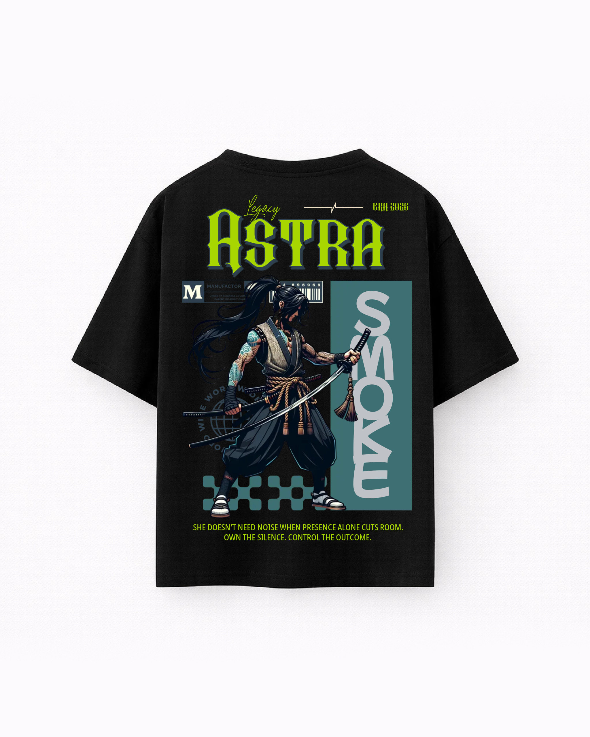 Oversize T-shirt – Samurai Streetwear / 295
