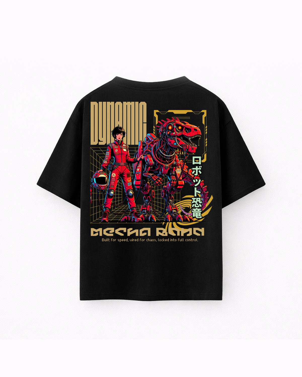 Oversize T-shirt – Cyberpunk Streetwear / 289