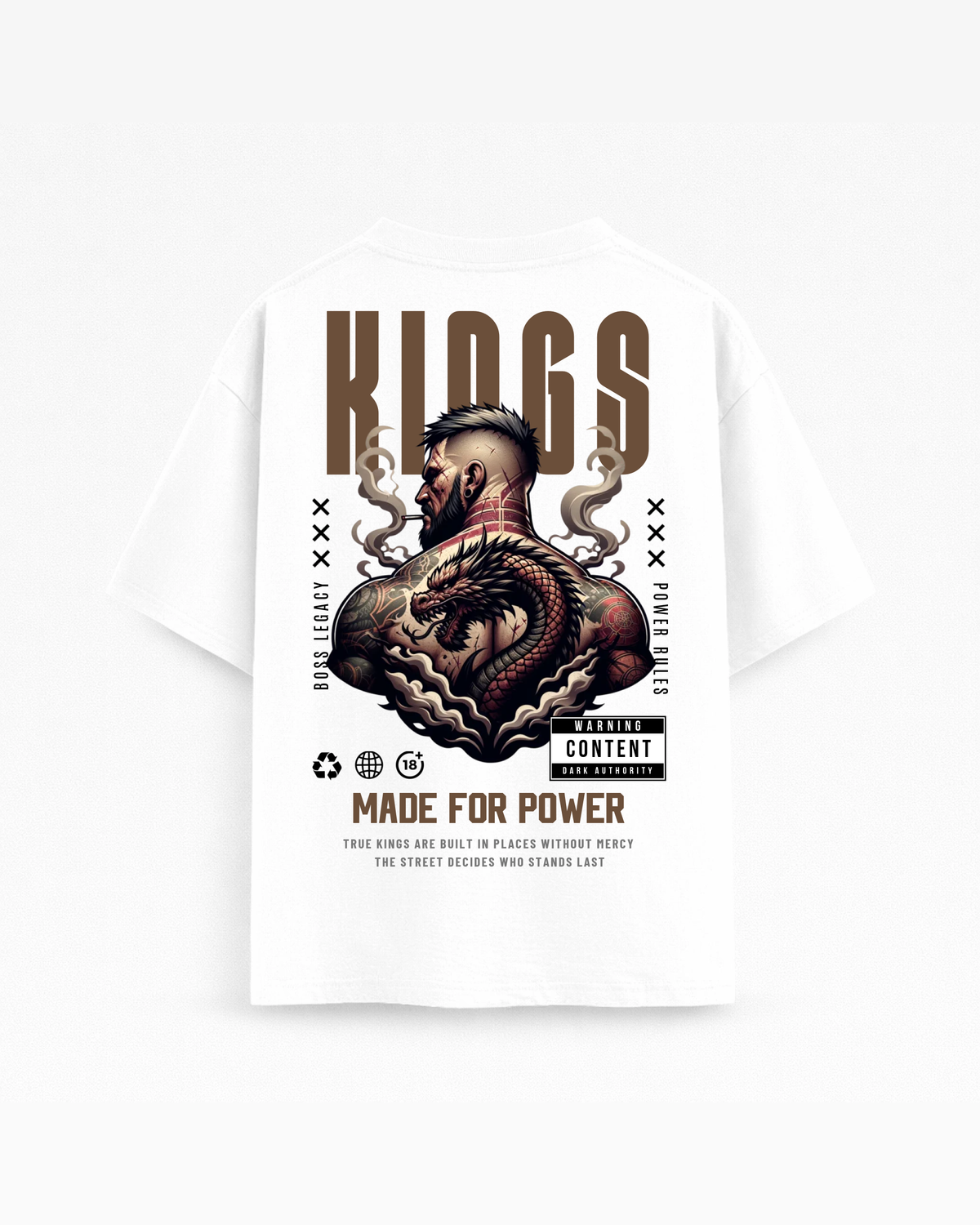 Oversize T-shirt – Dark Streetwear / 273