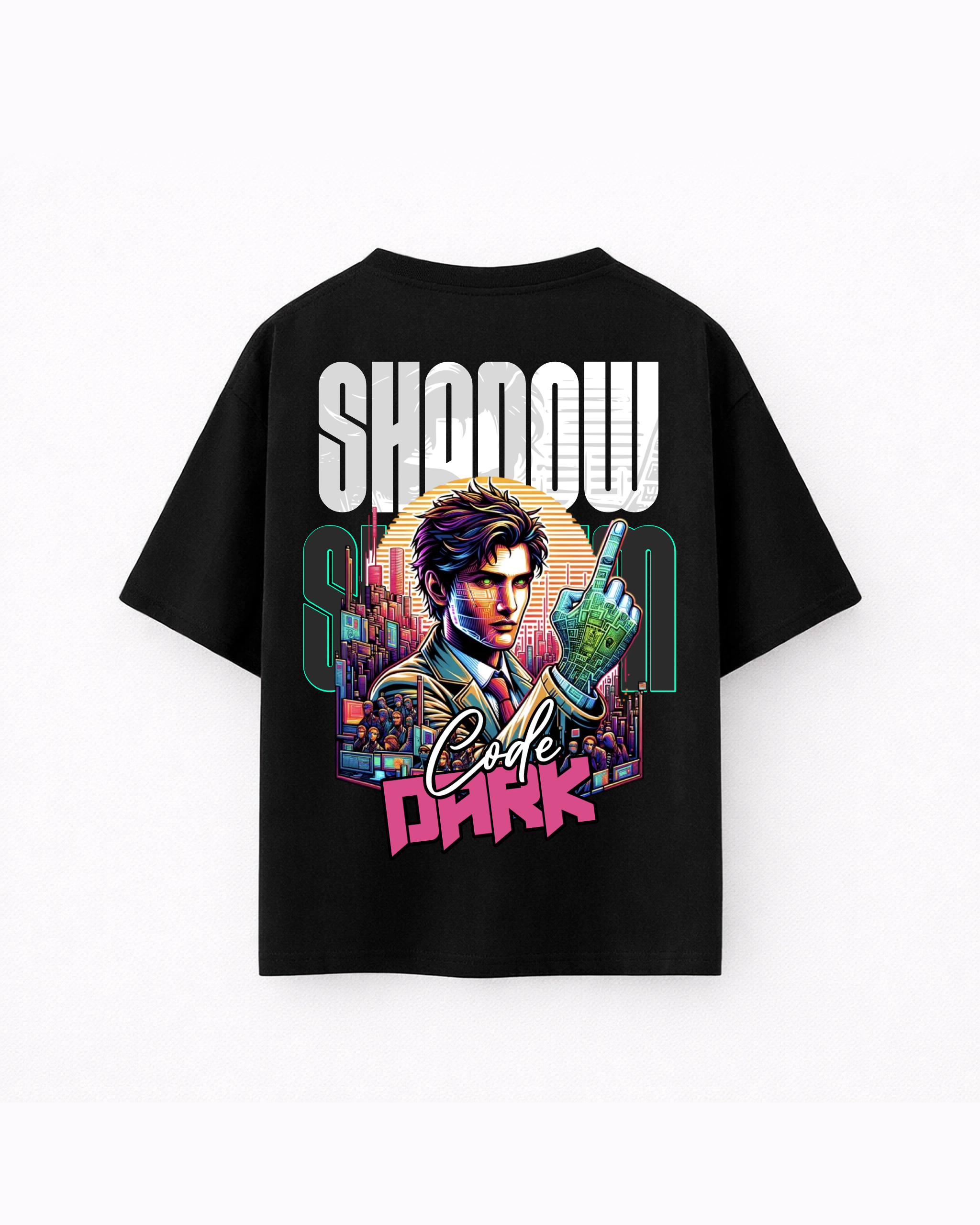 Oversize T-shirt – Retro Futuristic Streetwear / 415