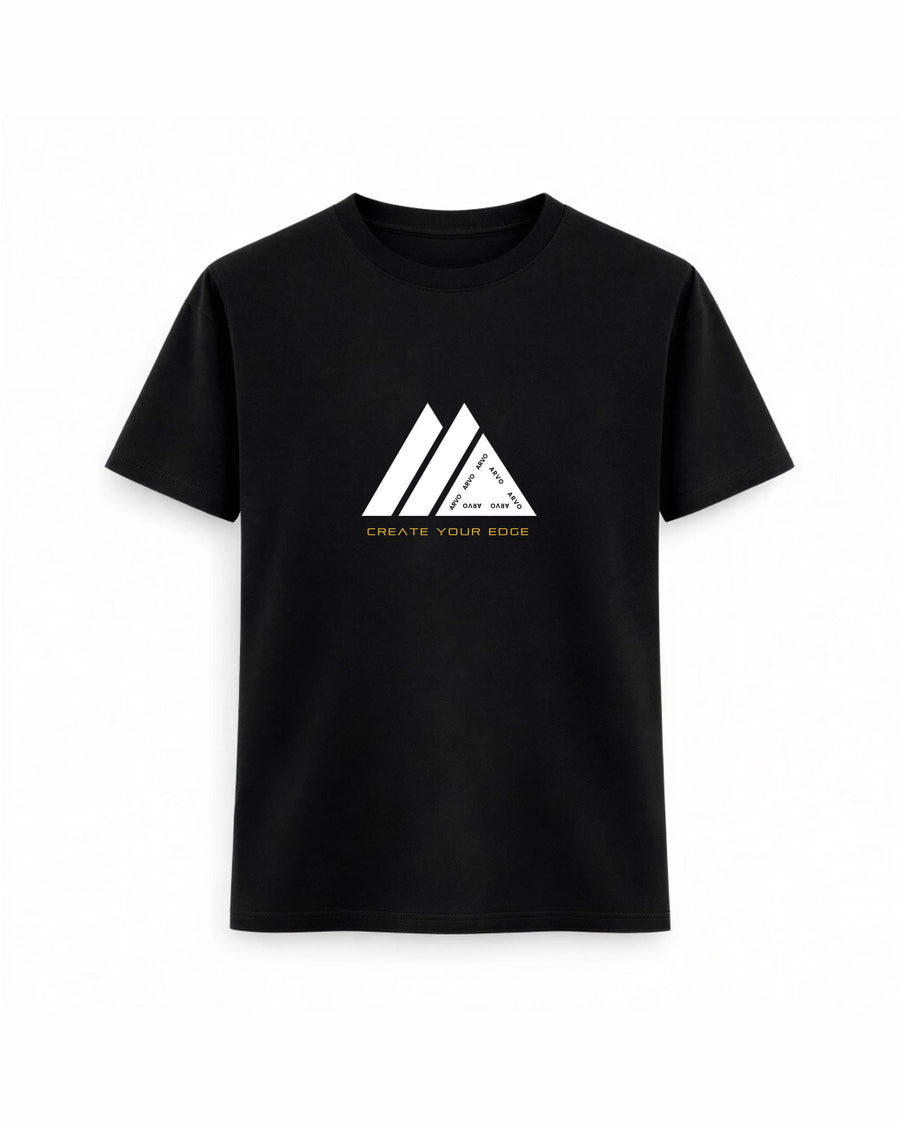 Regular Fit T-shirt –  Geometric Graphic / 255