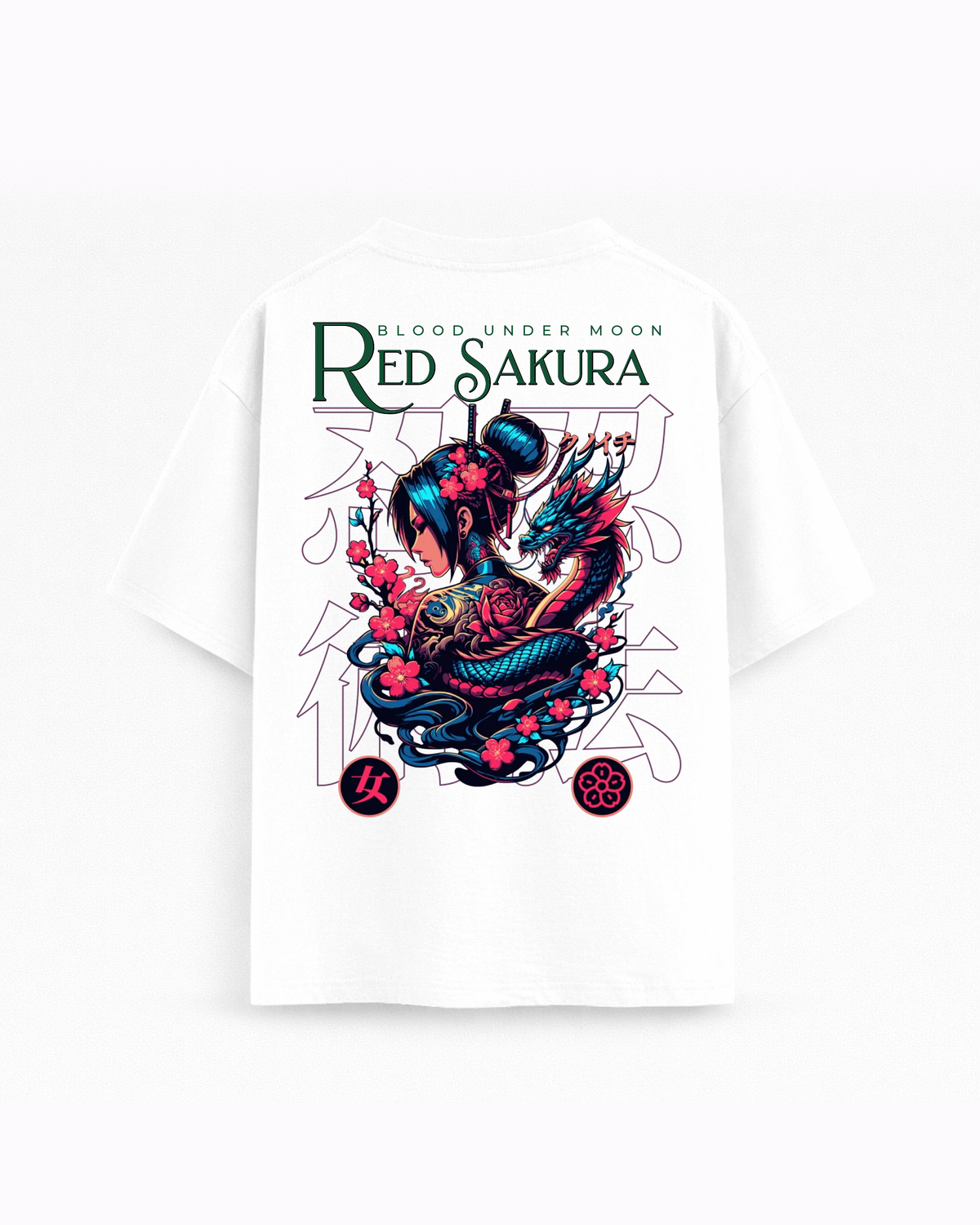 Oversize T-shirt – Samurai Girl / 290