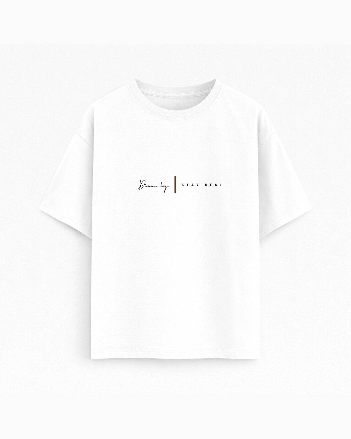 Oversize T-shirt – Minimal Typography / 265
