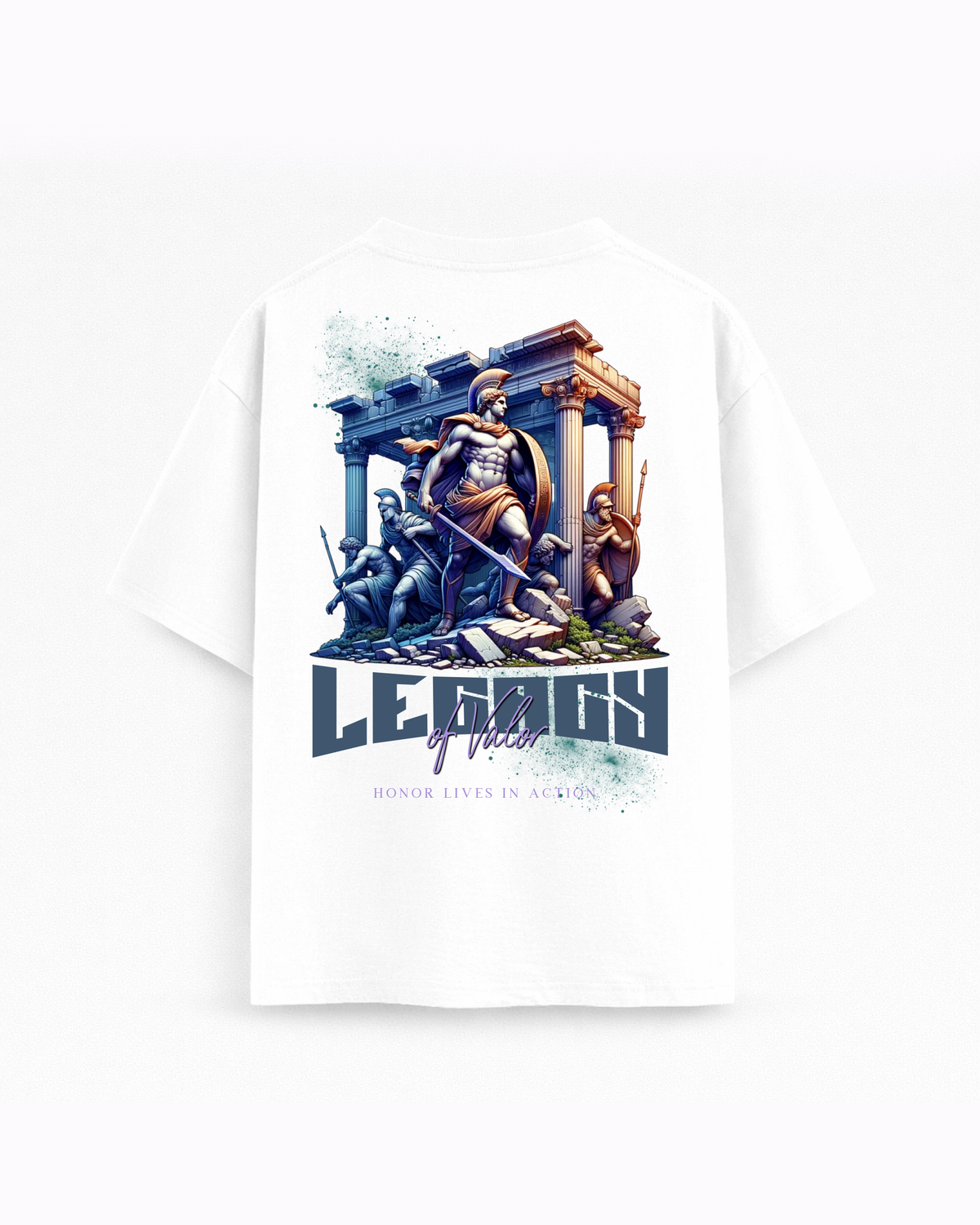 Oversize T-shirt – Greek Hero Streetwear / 428