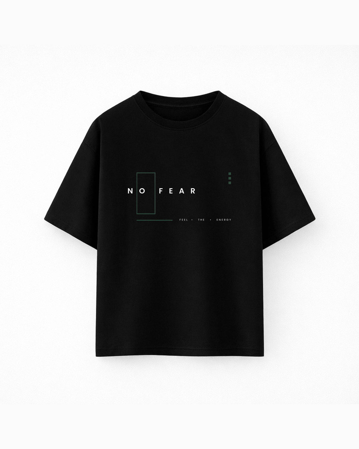 Oversize T-shirt – Minimal Typography / 256
