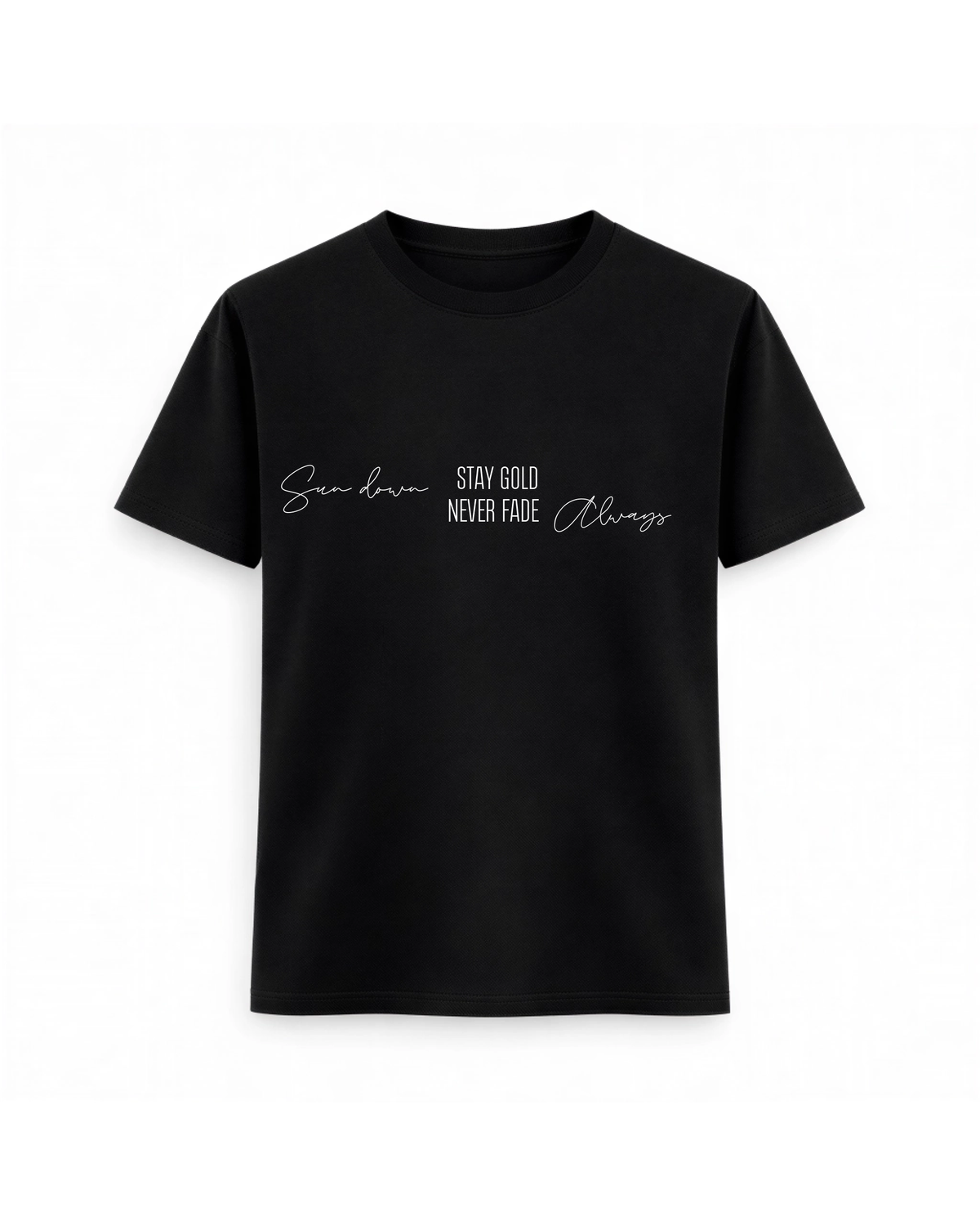 Oversize T-shirt – Soft Typography / 478