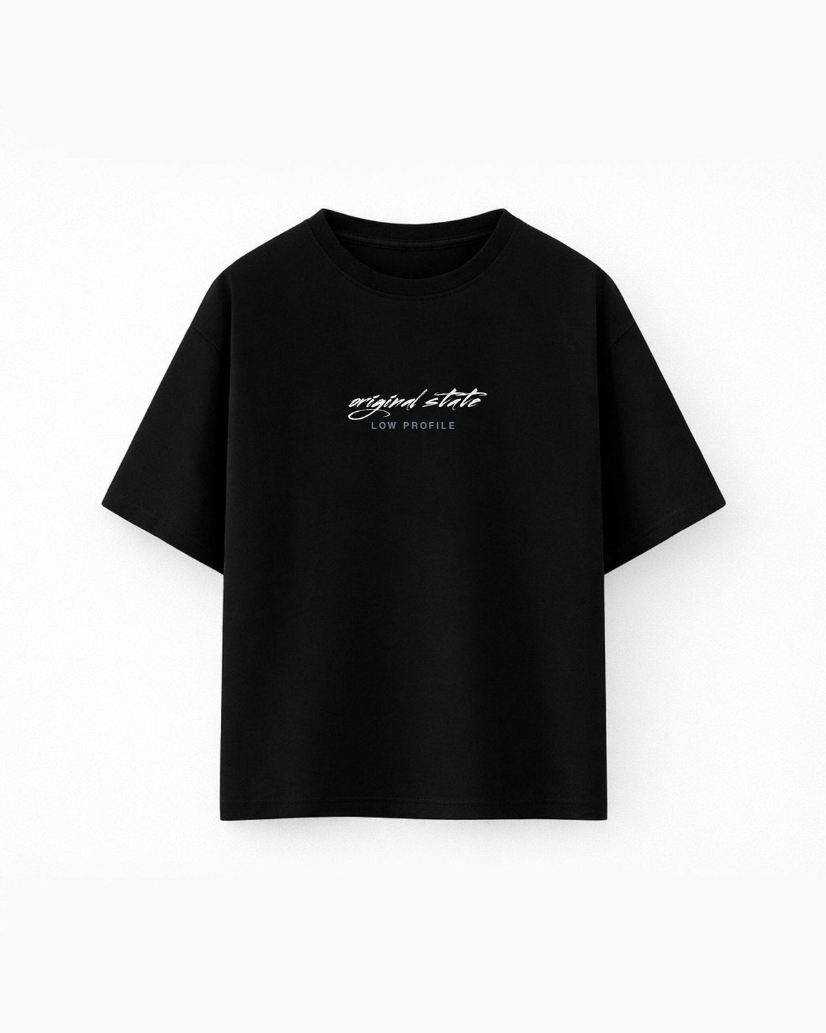 Oversize T-shirt – Script Typography / 719