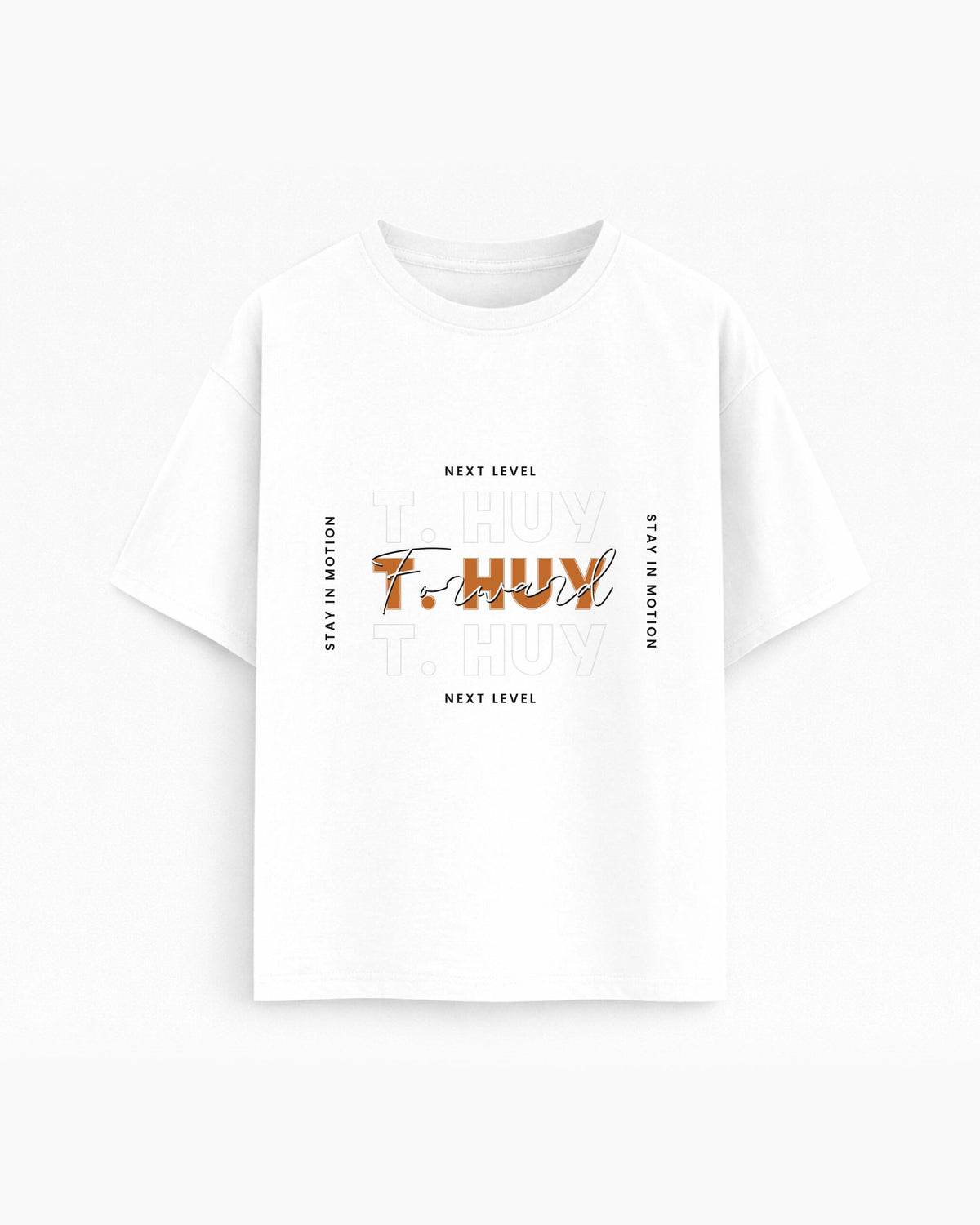 Oversize T-shirt – Bold Typography / 504