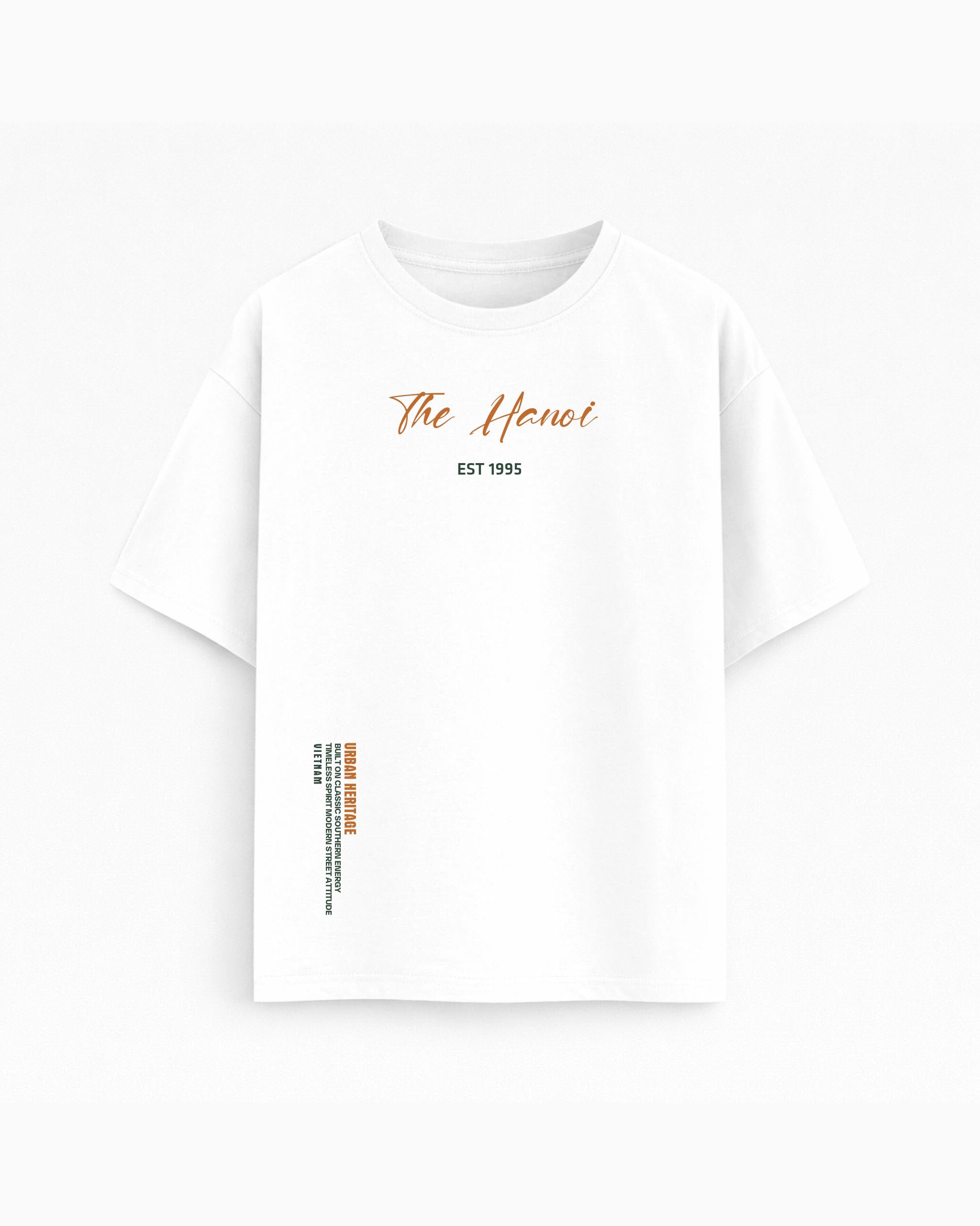Oversize T-shirt –Minimal Typography / 61