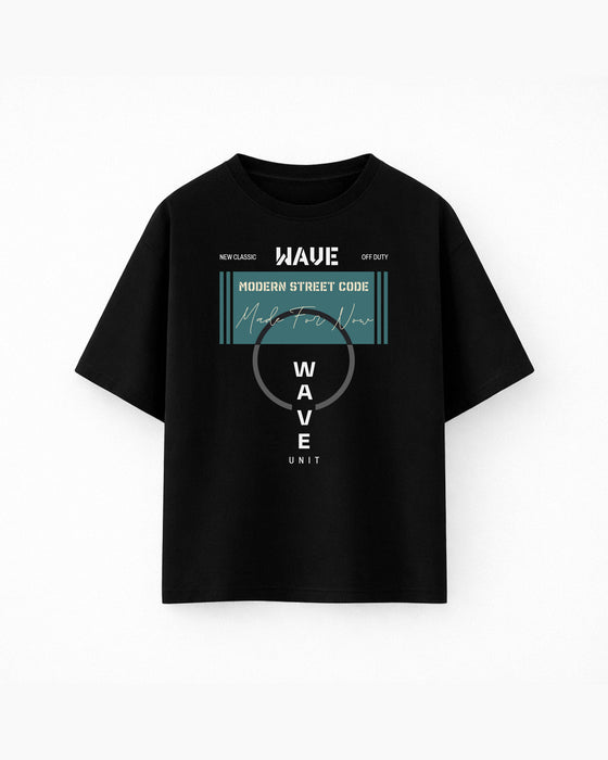 Oversize T-shirt – Minimal Typography / 74