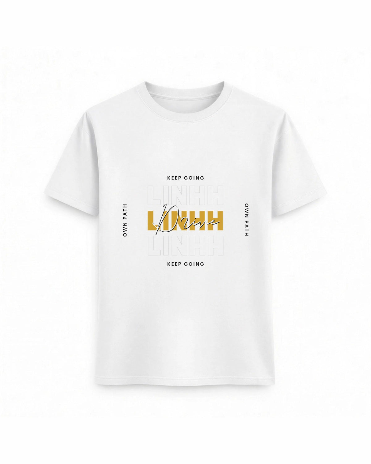 Regular Fit T-shirt – Bold Typography / 504