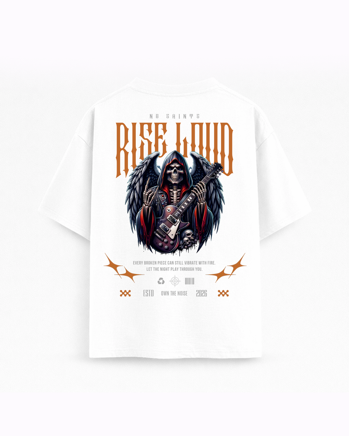 Oversize T-shirt – Rock Gothic Streetwear / 388