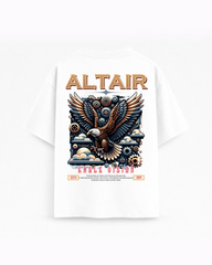 Oversize T-shirt – Vintage Mechanical Eagle / 425