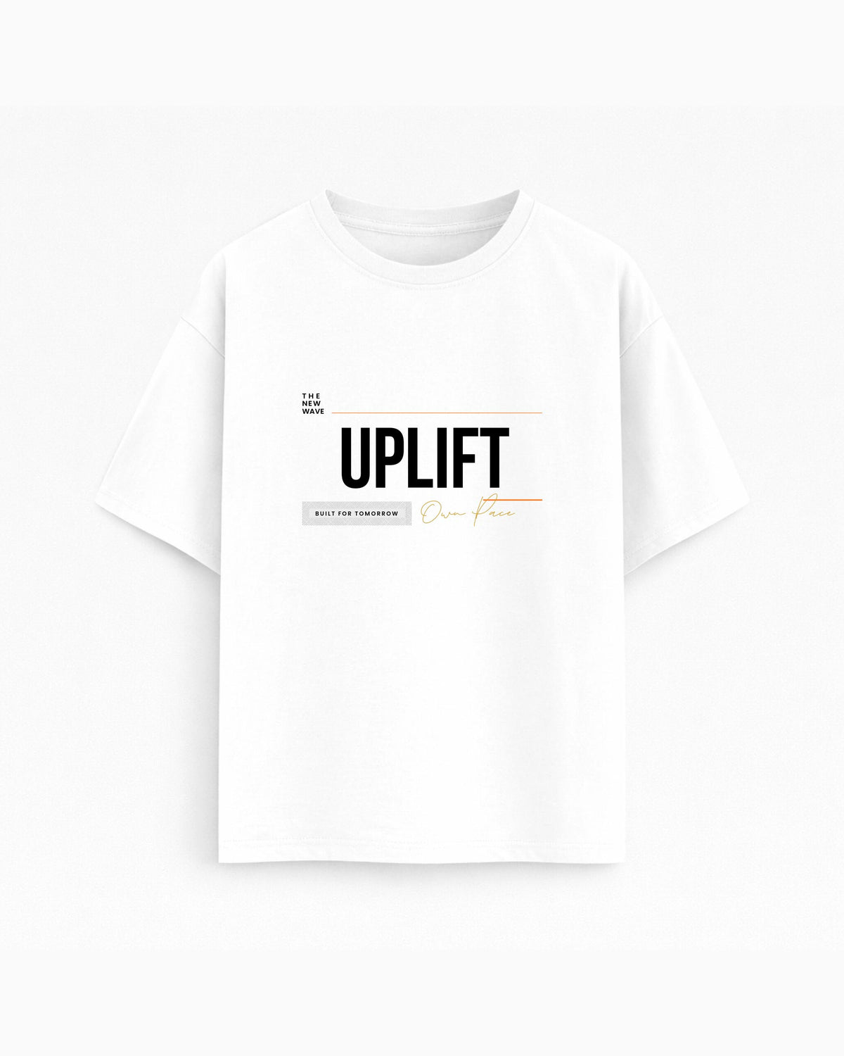 Oversize T-shirt – Bold Typography / 211