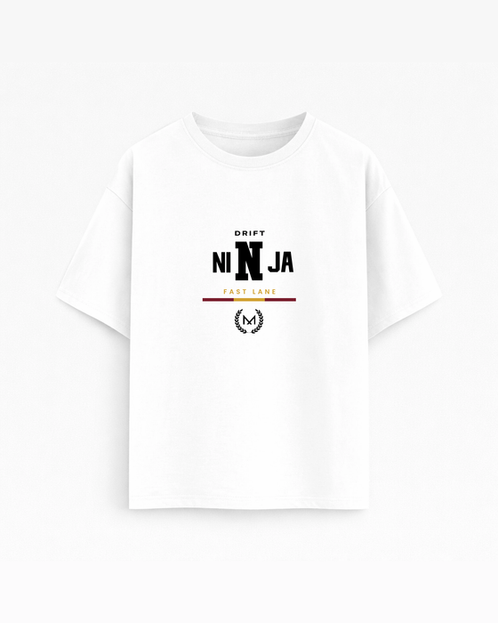 Oversize T-shirt – Varsity typography / 531