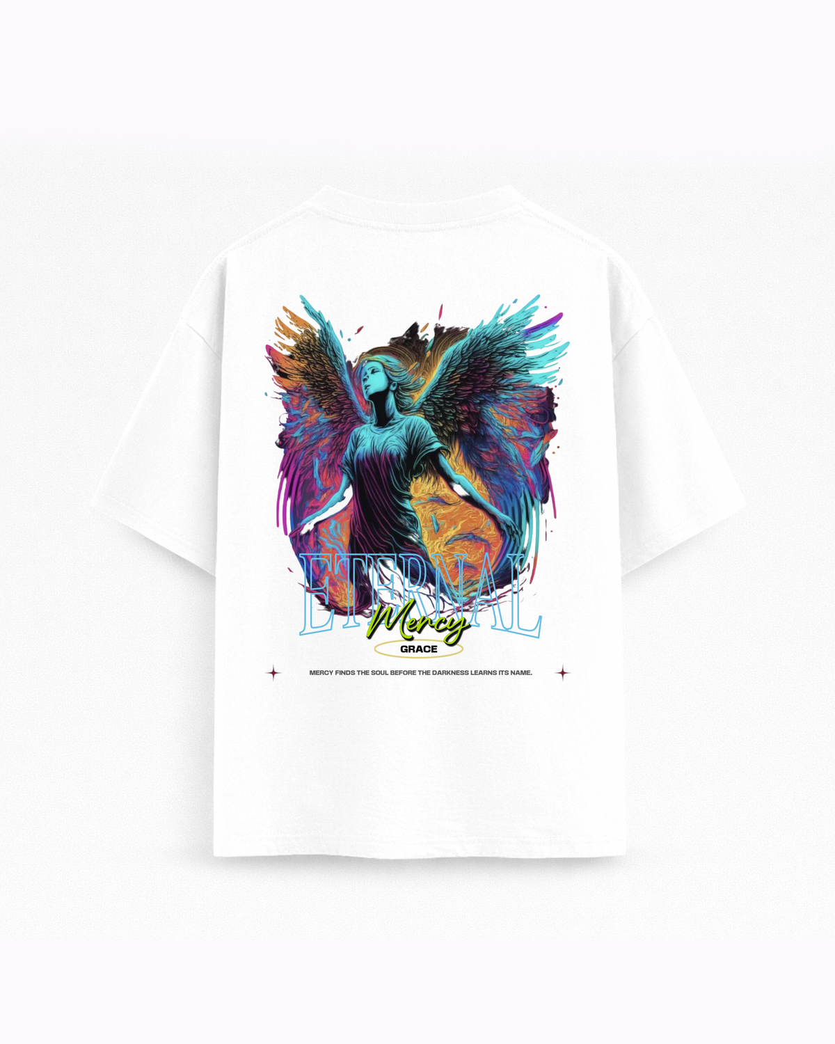 Oversize T-shirt – Radiant Angel Graphic / 427