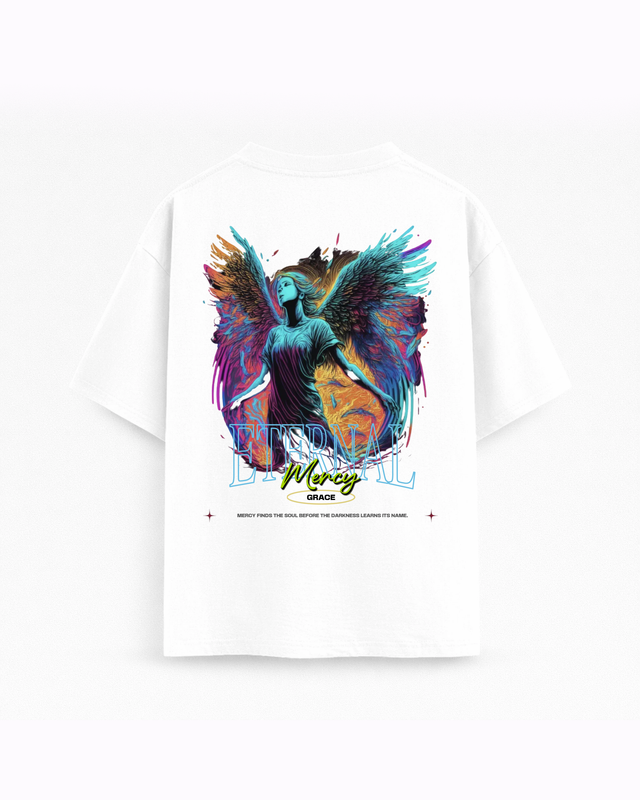 Oversize T-shirt – Radiant Angel Graphic / 427