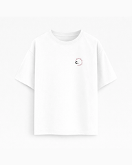 Oversize T-shirt – Minimal Monogram / 723