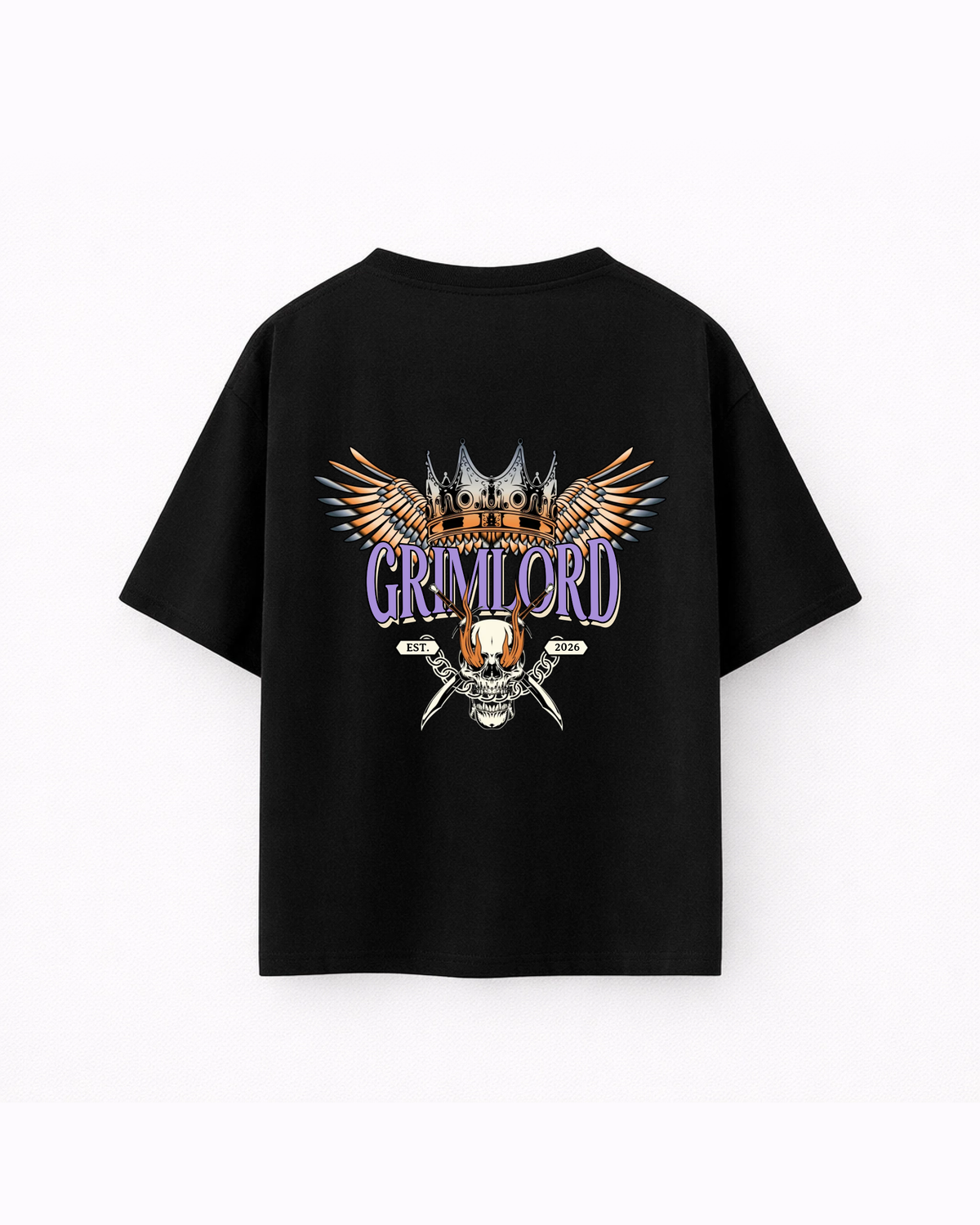 Oversize T-shirt – Royal Skull Streetwear / 435