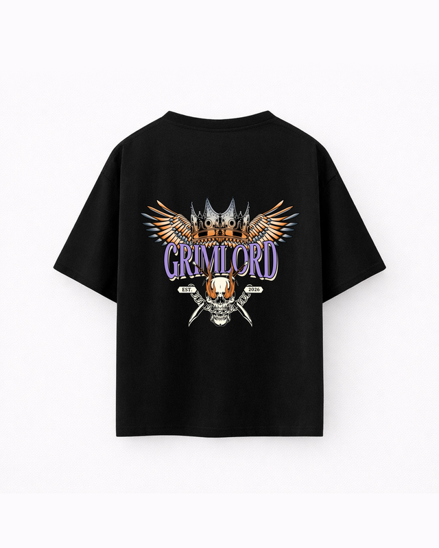 Oversize T-shirt – Royal Skull Streetwear / 435