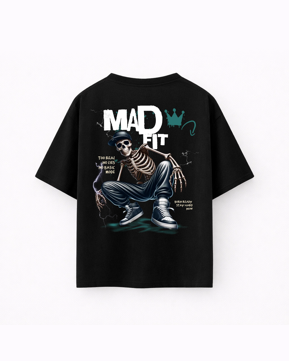 Oversize T-shirt – Skeleton Streetwear / 417