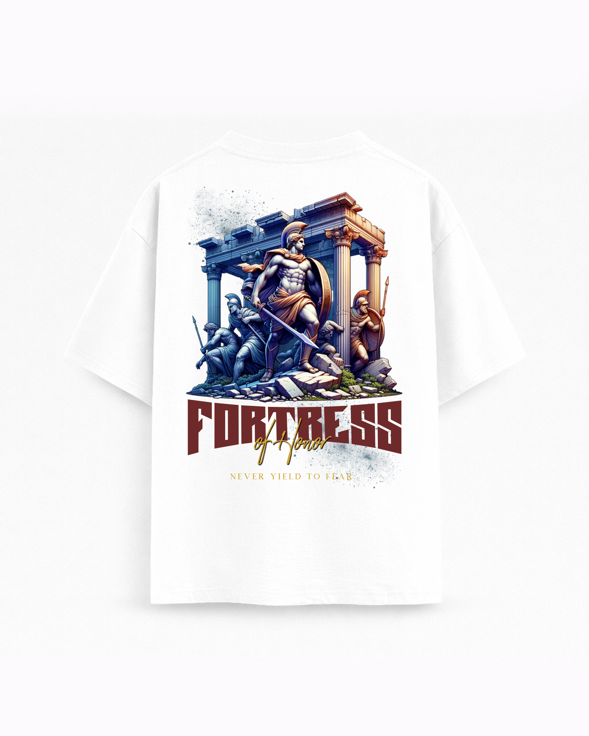 Oversize T-shirt – Greek Hero Streetwear / 428