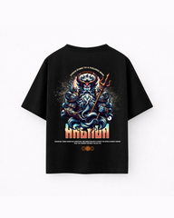 Oversize T-shirt – Mythic Ocean God / 434