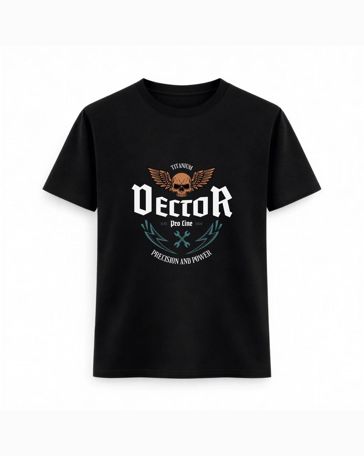 Regular Fit T-shirt – Biker Gothic / 344