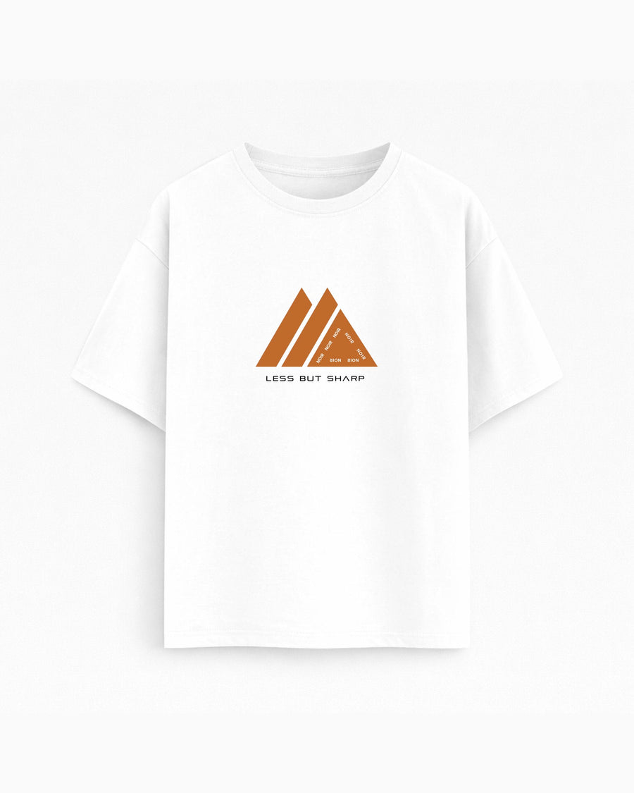 Oversize T-shirt – Geometric Graphic / 255