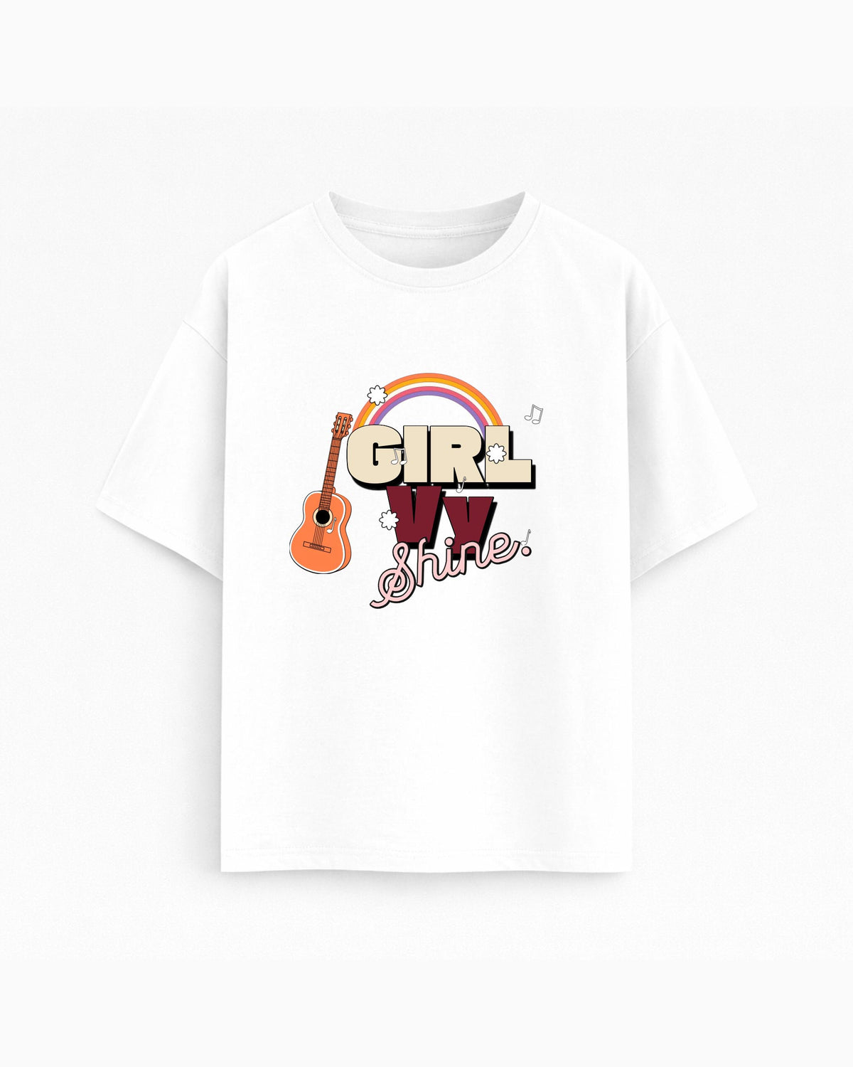 Oversize T-shirt – Retro Typography / 127