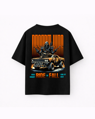 Oversize T-shirt – Road Warrior Graphic / 438