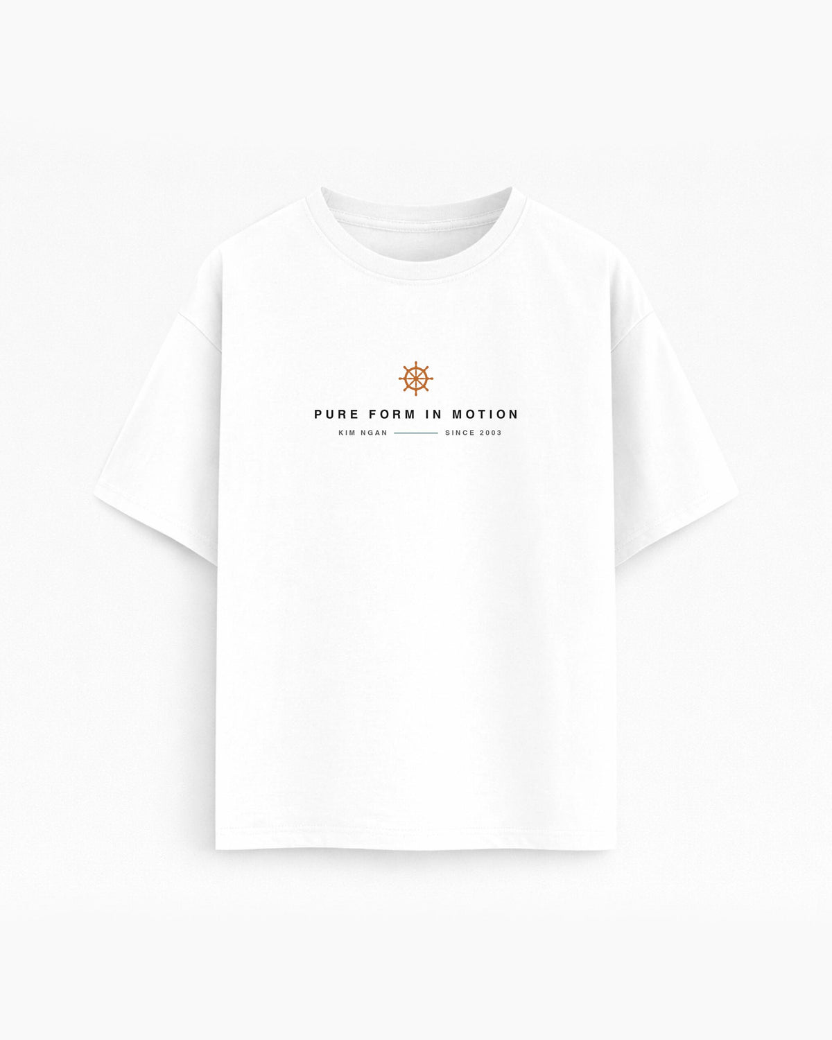 Oversize T-shirt – Nautical emblem / 703