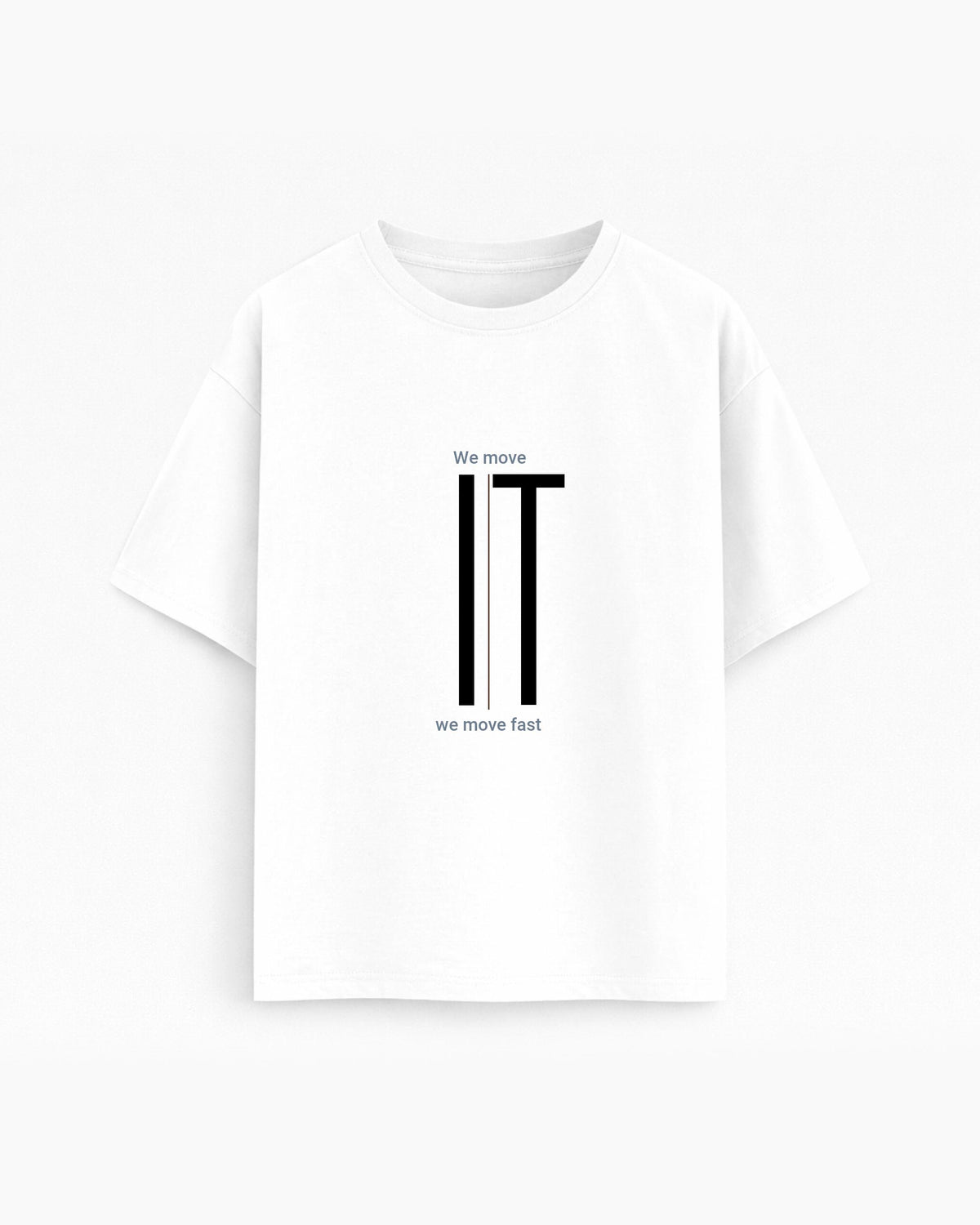 Oversize T-shirt – Bold typography / 386