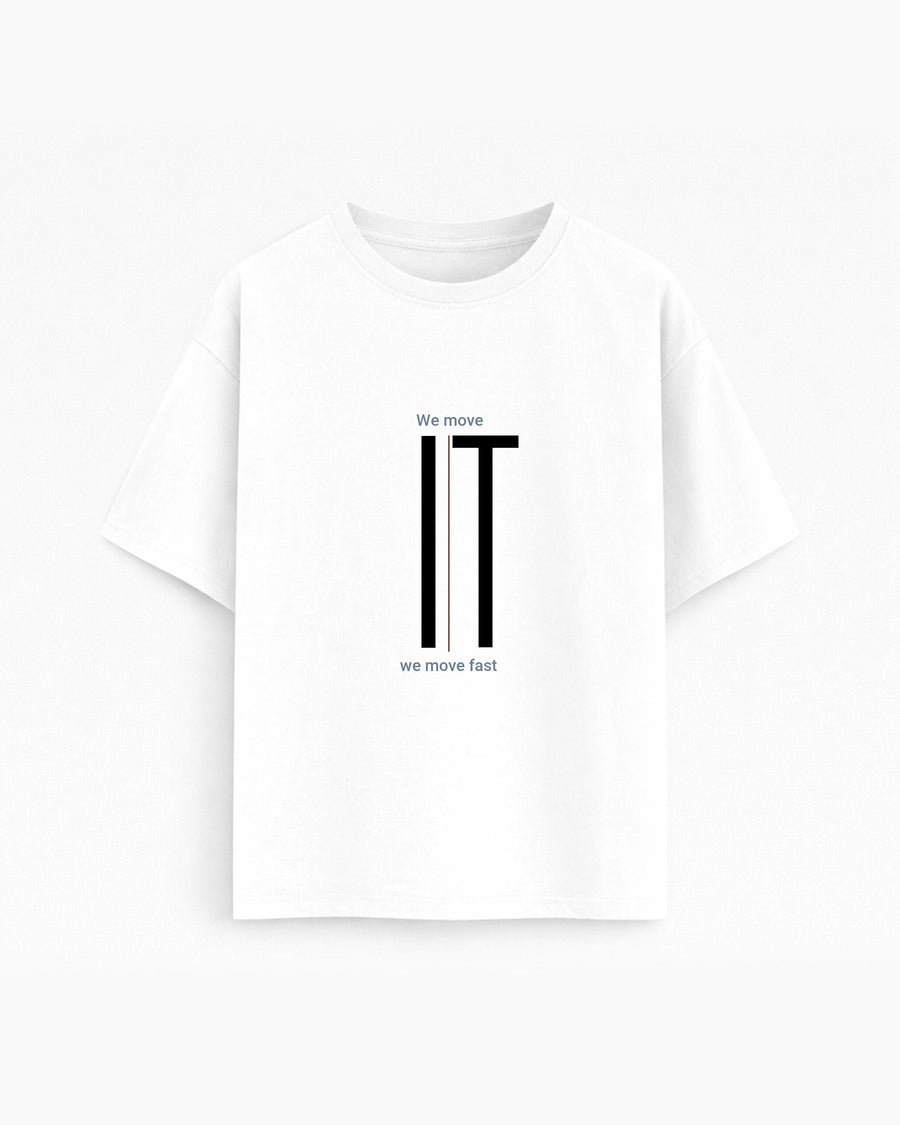 Oversize T-shirt – Bold typography / 386