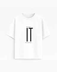 Oversize T-shirt – Bold typography / 386