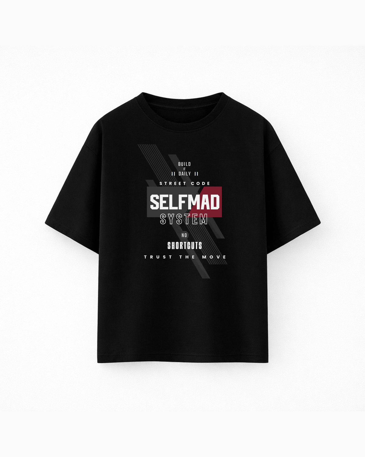 Oversize T-shirt – Streetwear Typography / 158