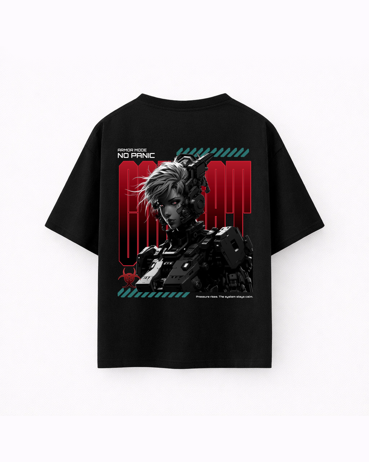Oversize T-shirt – Cyberpunk Streetwear / 424