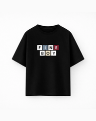 Oversize T-shirt – Playful minimal / 546