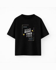 Oversize T-shirt – Modern Typography / 200