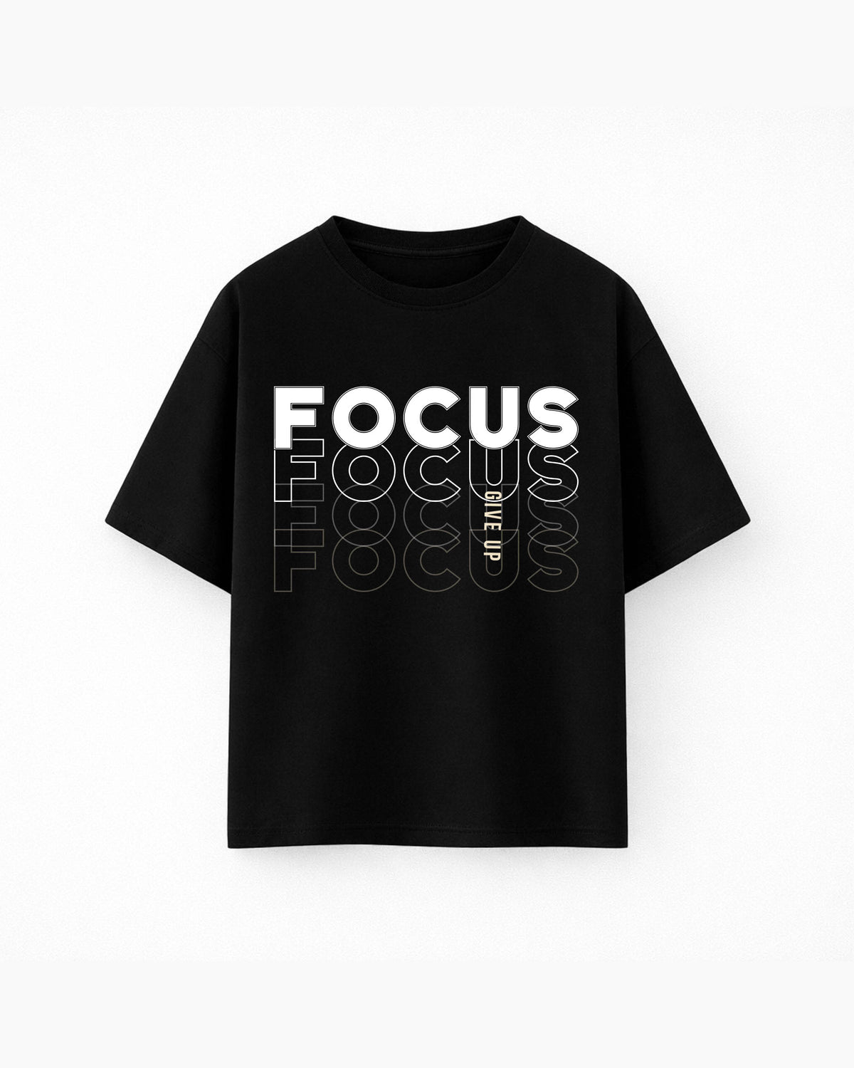 Oversize T-shirt – Bold typography / 501