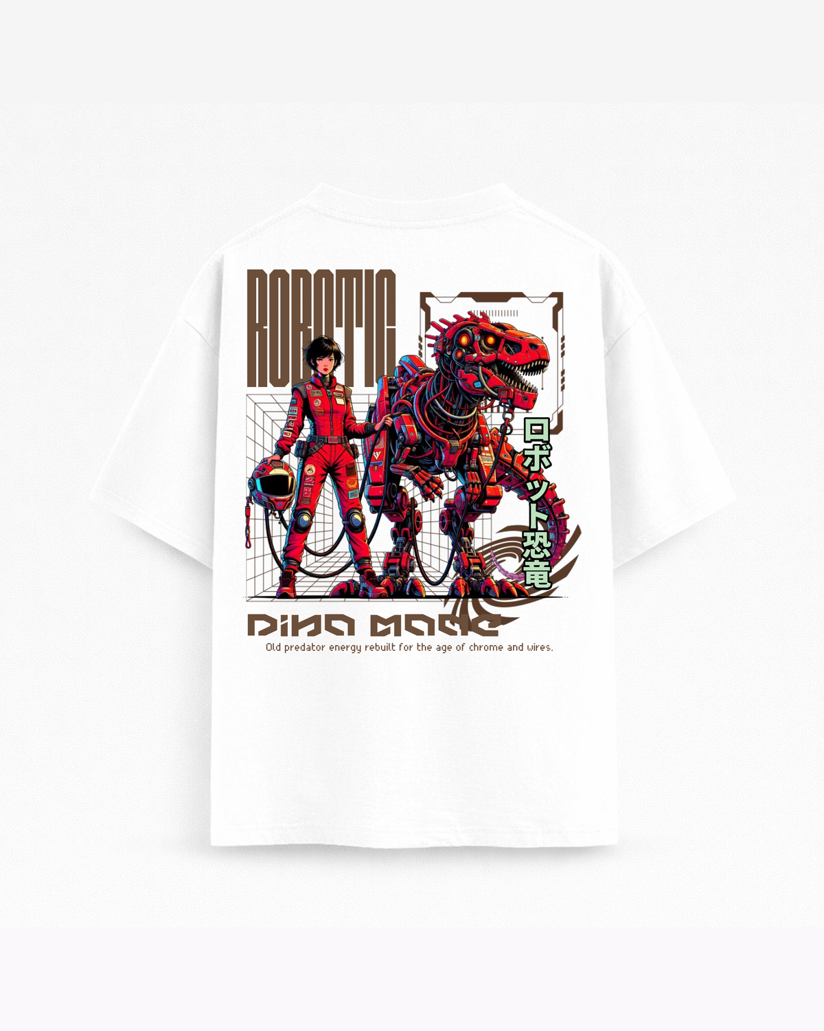 Oversize T-shirt – Cyberpunk Streetwear / 289